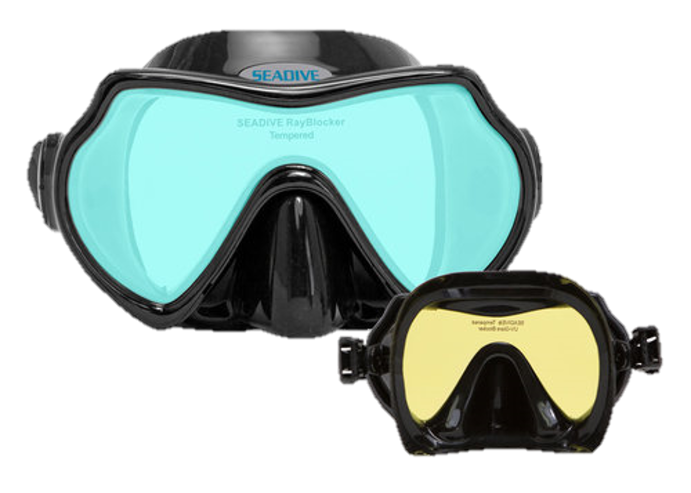 SeaDive Eagleye TrueColor Mask - Yellow