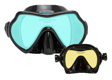 SeaDive Eagleye TrueColor Mask - Yellow