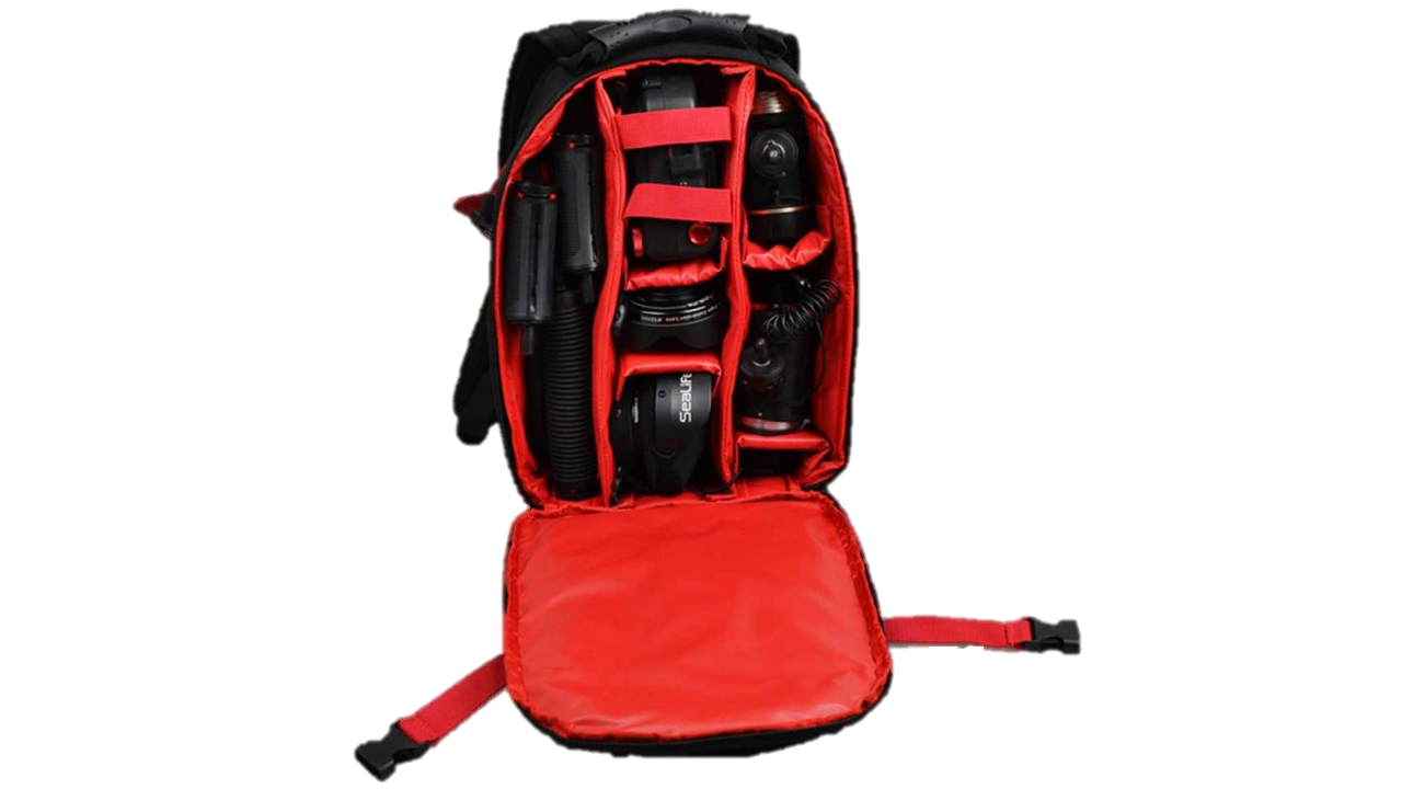 SeaLife Photo Pro Backpack - Inside View