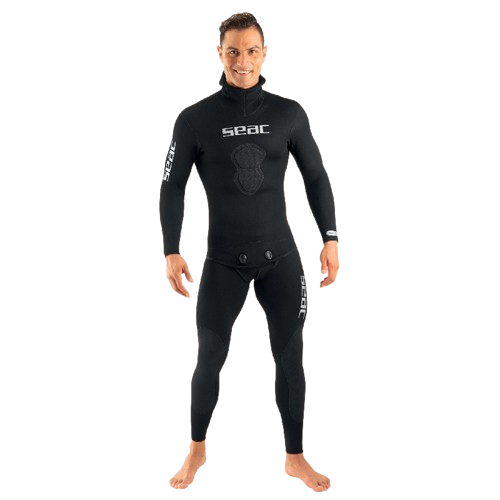 Seac Black Shark 7mm Men's Wetsuit Front View