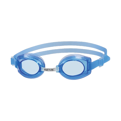 Seac Kleo Swimming Goggles Blue Front View