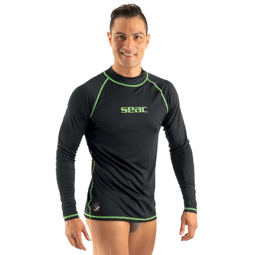 Seac Men's T-Sun Long Sleve Rash Guard Shirt