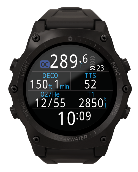 Shearwater Research Teric Wrist Dive Computer with Swift Transmitter