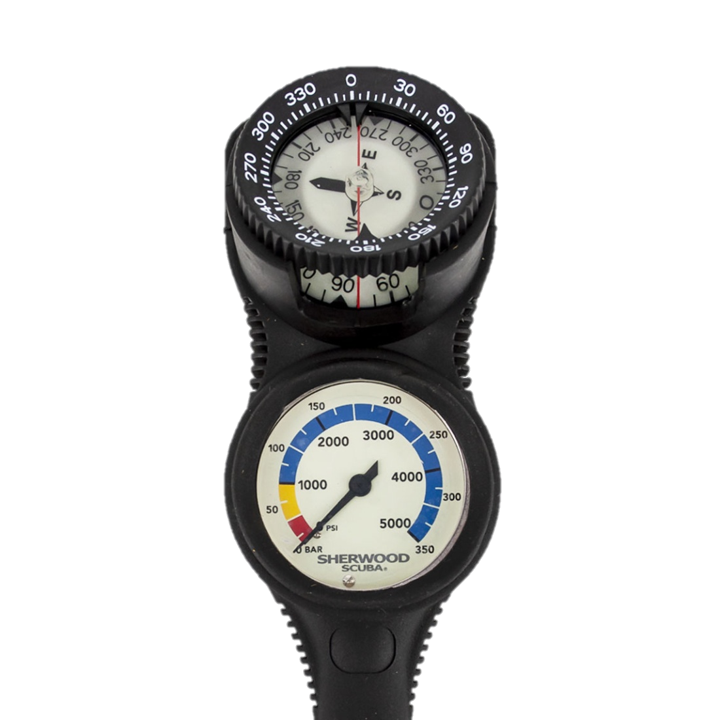 Sherwood 2" Pressure Gauge w/ Compass