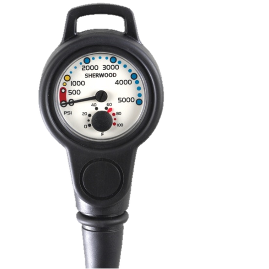 Sherwood Pressure Gauge w/ Boot