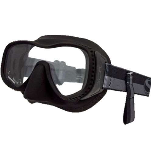 Sherwood Scope Slim Mask Black Silicone