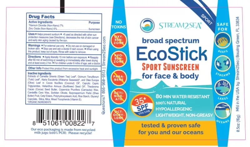 Stream2Sea EcoStick Sport Sunscreen