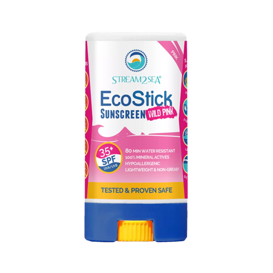 Stream2Sea EcoStick Sunscreen - Wild Pink