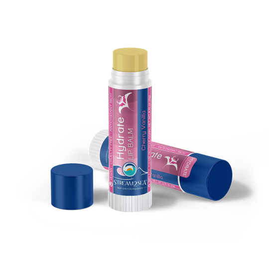 Stream2Sea Hydrate Lip Balm w/ Hemp Oil - Cherry Vanilla