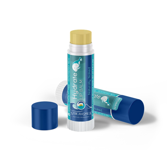 Stream2Sea Hydrate Lip Balm w/ Hemp Oil - Naturally Naked