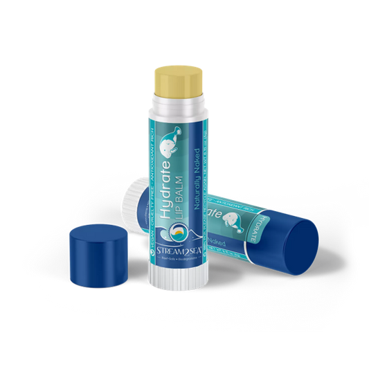 Stream2Sea Hydrate Lip Balm w/ Hemp Oil - Naturally Naked