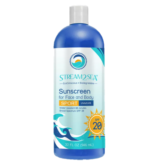 Stream2Sea Sport SPF20 Sunscreen for Face & Body