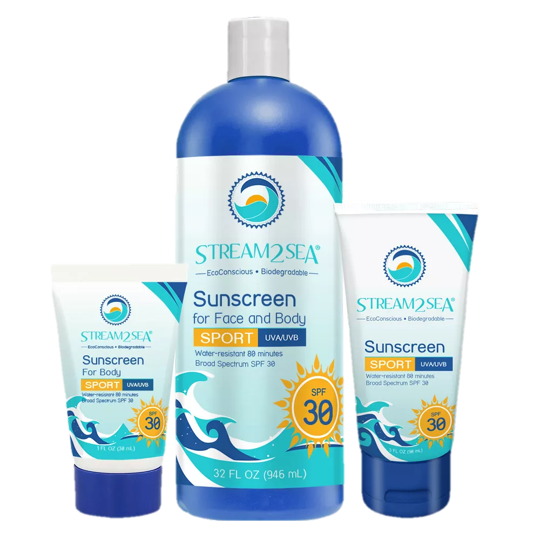 Stream2Sea Sport SPF30 Sunscreen for Body