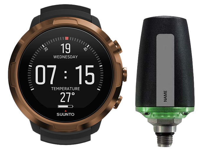 Suunto D5 Dive Computer Copper Computer + Tank Pod