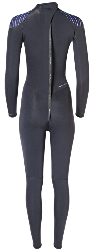 Henderson TherMaxx Women's Wetsuit - Purple/Green Back