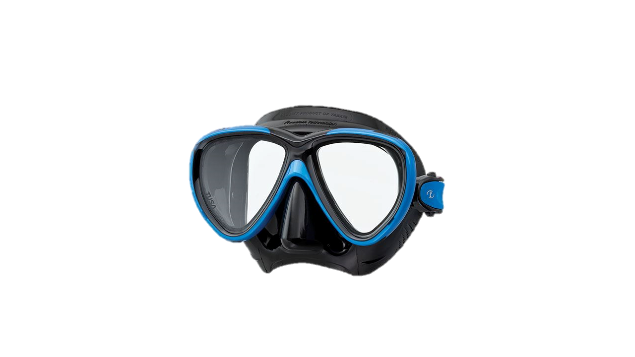 TUSA Freedom One Mask - Black & Fish Tail Blue