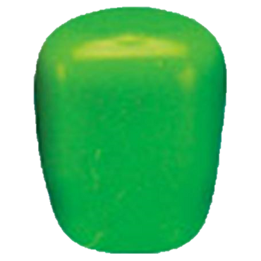 Trident Cupped Vinyl Valve Caps - Green