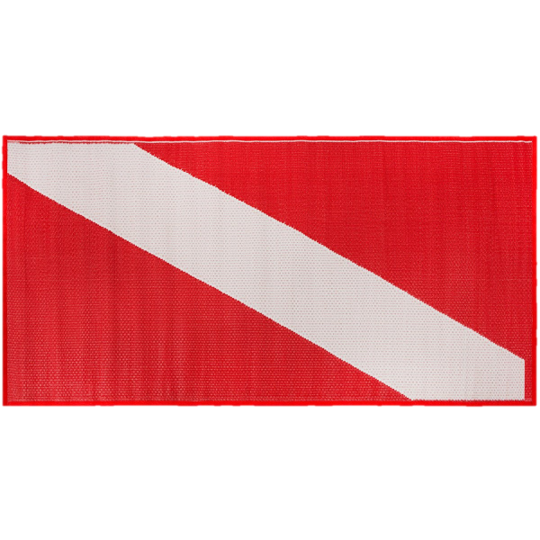 Trident Dive Flag Beach Mat