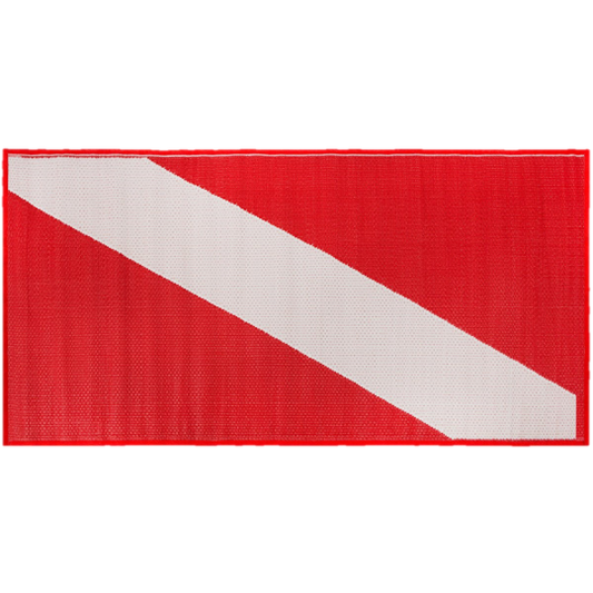 Trident Dive Flag Beach Mat