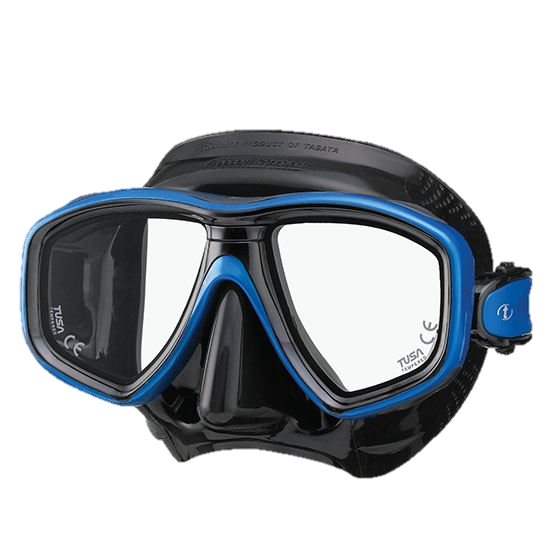 Tusa Freedom Ceos Mask - Black/Fish Tail Blue