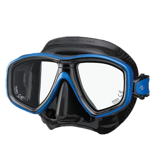 Tusa Freedom Ceos Mask - Black/Fish Tail Blue