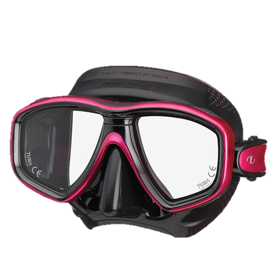 Tusa Freedom Ceos Mask -  Black/Rose Pink