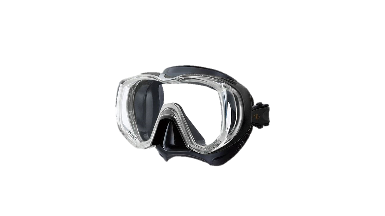 Tusa Freedom Tri-Quest Mask - Black & Black