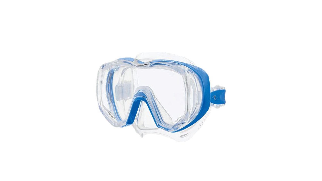 Tusa Freedom Tri-Quest Mask - Fish Tail Blue