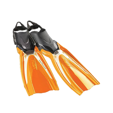 Tusa HyFlex SWITCH Pro Fin - Transparent & Energy Orange