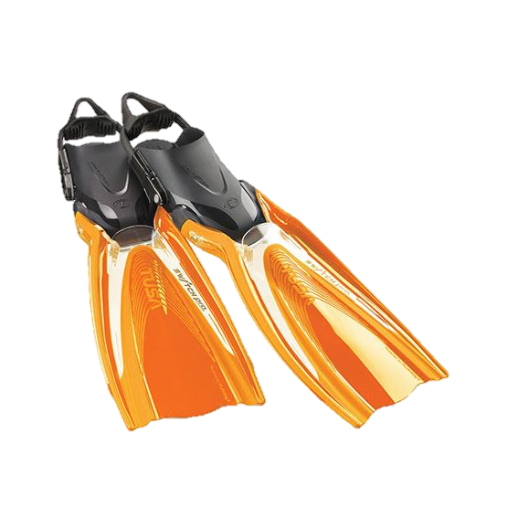 Tusa HyFlex SWITCH Pro Fin - Transparent & Energy Orange