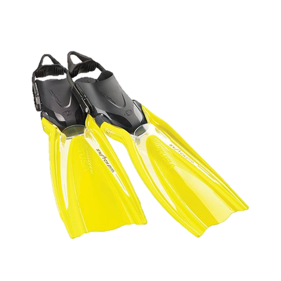 Tusa HyFlex SWITCH Pro Fin - Transparent & Yellow