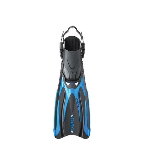 Tusa HyFlex Vesna Fins - Fish Tail Blue