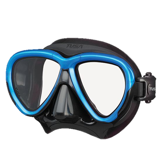 Tusa Intega Mask - Black & Fish Tail Blue