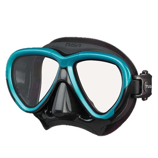 Tusa Intega Mask - Black & Ocean Green