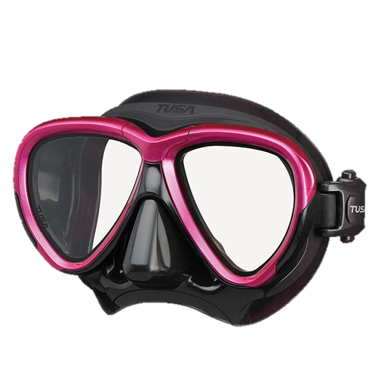 Tusa Intega Mask - Black & Rose Pink