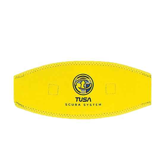 Tusa Mask Strap Cover - Flash Yellow