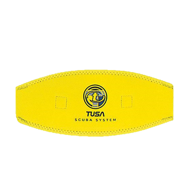 Tusa Mask Strap Cover - Flash Yellow