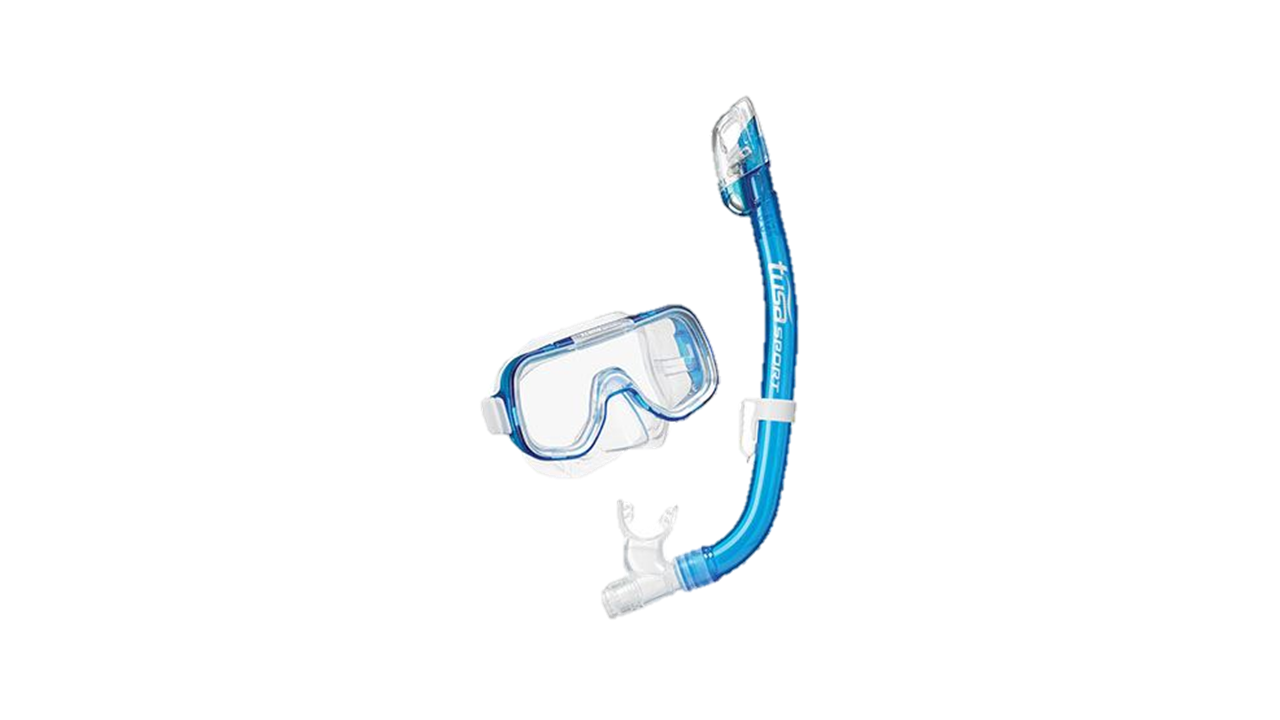 Tusa Mini-Kleio Youth Dry Combo Snorkel Set