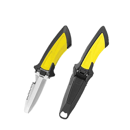 Tusa Mini-Knife Blunt Tip Blade - Yellow