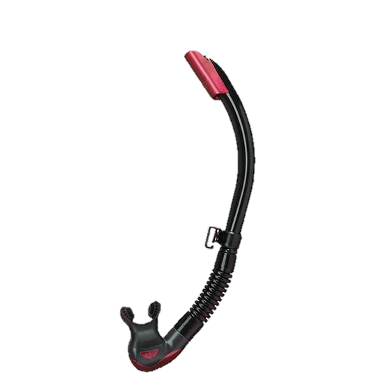 Tusa Platina II Hyperdry Snorkel - Black & Rose Pink