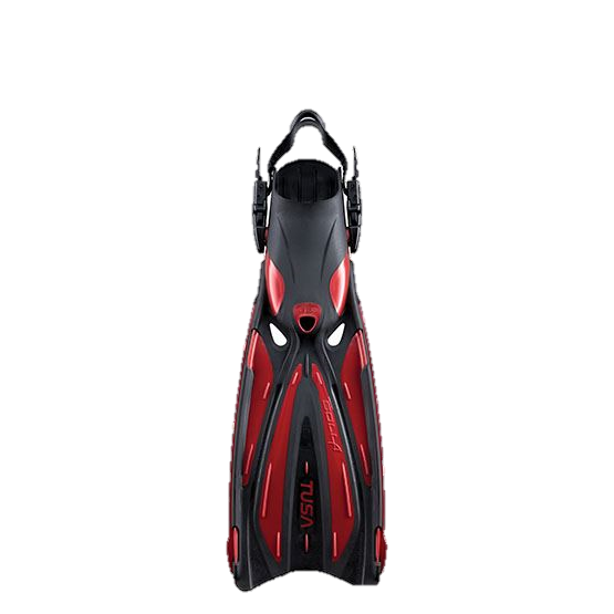 Tusa Solla Fins - Metallic Dark Red