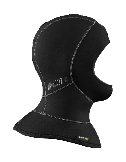 Waterproof H1 5/7mm Hood w/ Bib