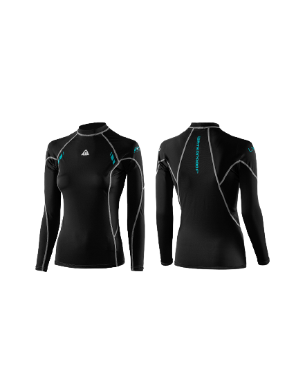 Waterproof Long Sleeved Women's Rashguard