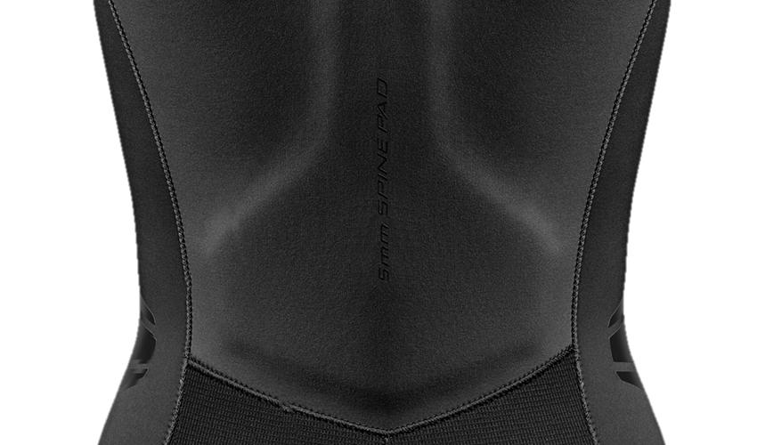 Waterproof W8 7mm Women's Front Zip Wetsuit - Back