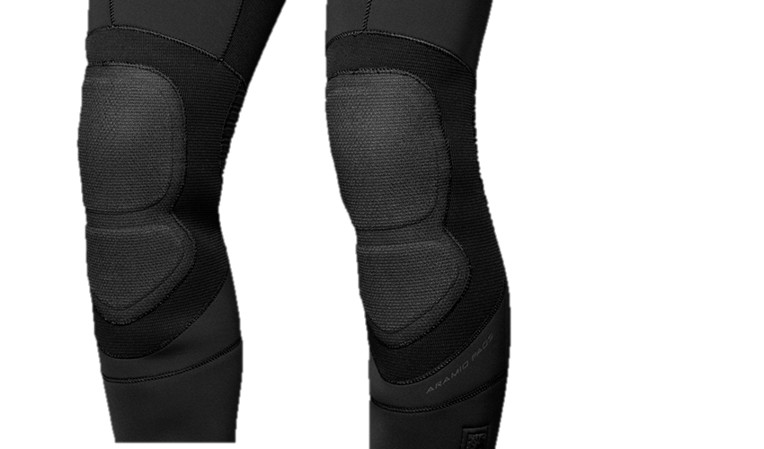 Waterproof W8 7mm Men's Front Zip Wetsuit - Knee Pads