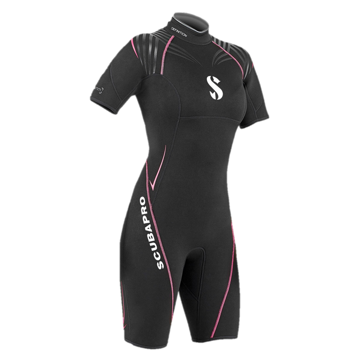 ScubaPro Definition Women's Shorty - Black/Pink