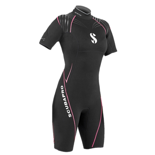 ScubaPro Definition Women's Shorty - Black/Pink