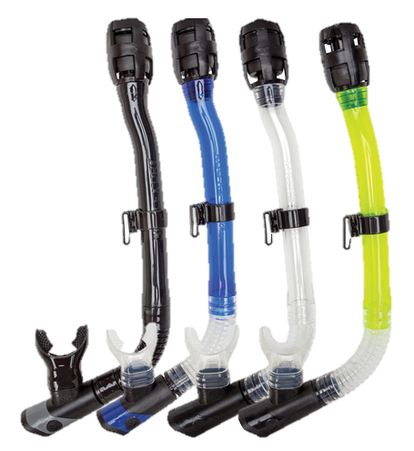 XS Scuba 3-D Flex Dry Snorkel