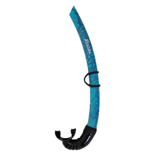 XS Scuba Ambush Snorkel - Blue Camo