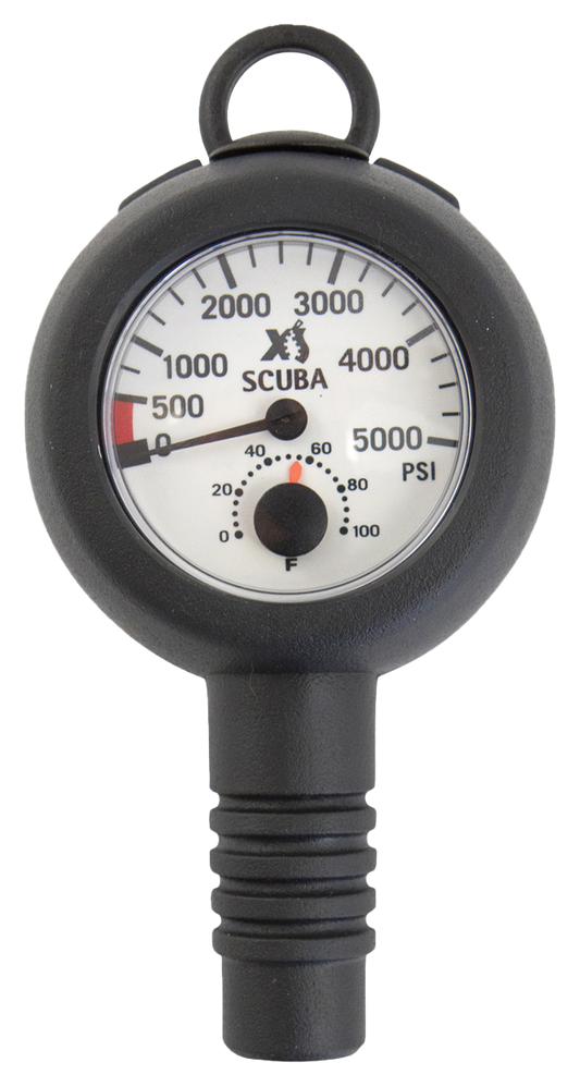 XS Scuba Back-to-Back Pressure Gauge/Compass Combo Console